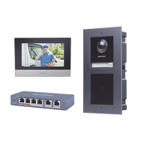 KIT de Videoportero IP con llamada a App de Smartphone y Lector de Tarjetas EM / 2da Generación (Modular) / Montaje para EMPOTRAR incluido