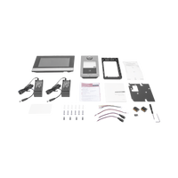 Kit de Videoportero IP PoE Estandar con llamada a App de Smartphone (Hik-Connect) / Apertura con Tarjeta MIFARE / Frente de calle IK08 & IP65 / Soporta 2 puertas