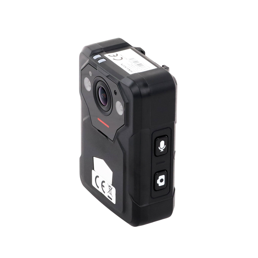 Body Camera Portátil / Grabación a 2K (4 Megapixel)  / Fotos de Hasta 40 Megapixel / IP67 / H.265 / 64 GB de Almacenamiento / Microfono Integrado / GPS