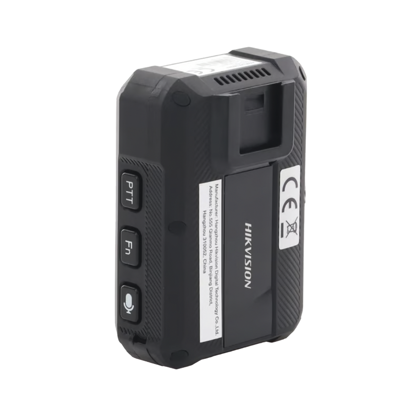 Body Camera Portátil / Grabación a 1920 × 1080p / Pantalla Frontal 1.77" TFT / Conexión Remota 4G / WiFi / GPS / Fotos de Hasta 40 Megapixel / IP68 / H.265 / 128 GB de Almacenamiento / Microfono Integrado