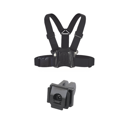 Kit de Arnes de Pecho y Adaptador para Body Cam HIKVISION / Compatible con DS-MH2311 y DS-MCW406.