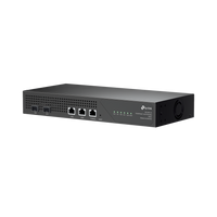 Delta Stream - OLT de 1 puerto GPON / Conexión de hasta 128 ONUs / 1 Puerto 2.5 Gigabit RJ45 Uplink PoE/  1 Puertos SFP+ Uplink / Fuentes Redundantes AC- PoE at / Administración desde la nube (DPMS)