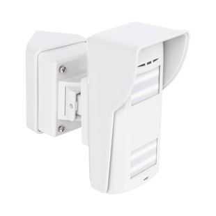 (AX HUB) Detector Dual-Tech Inalámbrico para Exterior + Montaje de Pared + Adaptador