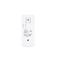 (AX PRO) Detector Inalámbrico de Ruptura de Cristal / 3 en 1 / Soporta 2 Zonas Cableadas / Rango de Detección de 8 mts / Ángulo de 120° de Cobertura