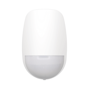 Detector PIR Cableado Interior de Doble Tecnología PIR y Microondas / Inmunidad a Mascotas 30 Kg / Detección de 12 mts / Ángulo de 85.9° de Cobertura