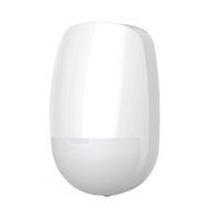 (AX PRO) Detector PIR Inalámbrico de Doble Tecnología / Inmunidad a Mascotas / Rango de Detección de 12 mts / Angulo de 85.9° de Cobertura