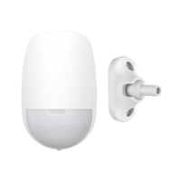 Detector PIR Cableado Interior de Doble Tecnología PIR y Microondas / Inmunidad a Mascotas 10 Kg / Detección de 12 mts / Ángulo de 85.9° de Cobertura + Montaje Universal