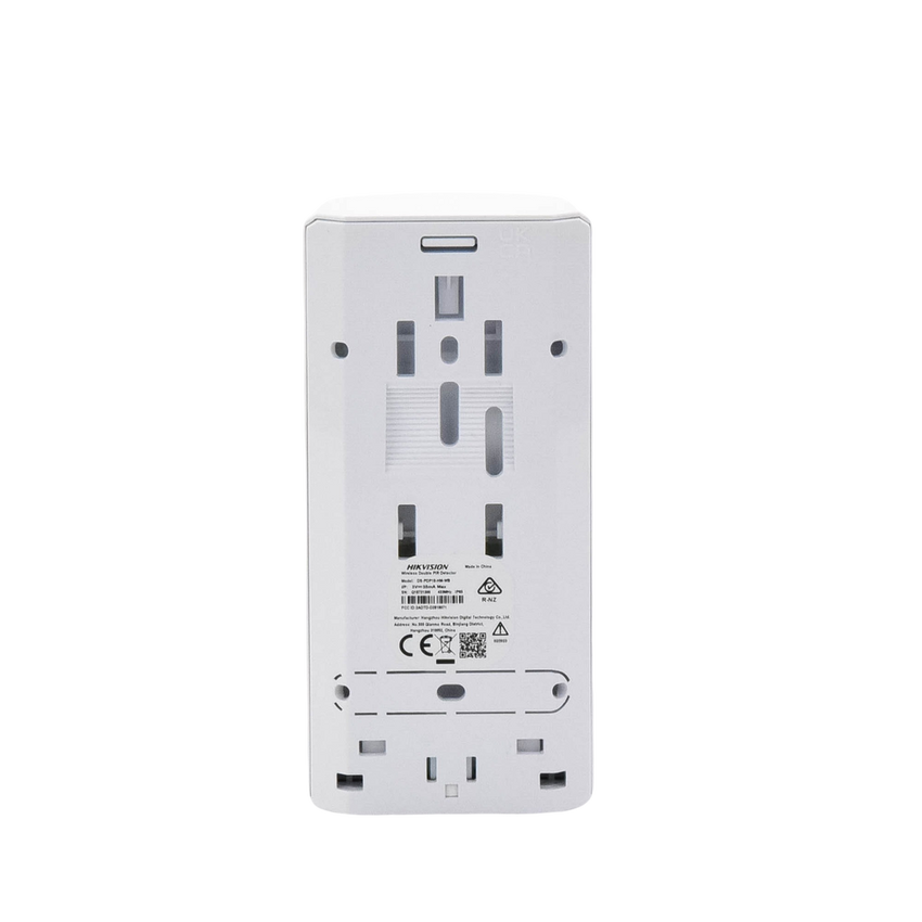 (AX PRO) Detector PIR Doble Exterior IP65 / Rango de Detección 18 mts de Profundidad Colocado a 2.7 mts de Altura / Ángulo de Cobertura de 90° /  Inmunidad a Mascotas 24 Kg / No Compatible con el Panel DS-PHA64-LP