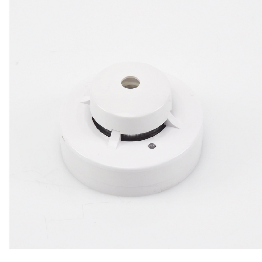 Detector de Humo Fotoeléctrico No Direccionable de 4 Hilos / Soporta Funcionalidad Autónoma (Buzzer Integrado) / Indicadores LED