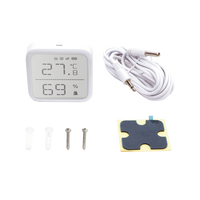 (AX PRO) Detector de Temperatura y Detector de Humedad Inalámbrico / 2.7" de Tamaño / Uso en Interior / Rango de Detección desde  -35°C hasta 99°C