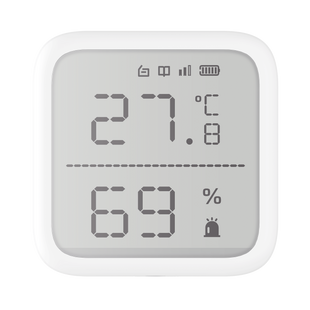 (AX PRO) Detector de Temperatura y Detector de Humedad Inalámbrico / 2.7" de Tamaño / Uso en Interior / Rango de Detección desde  -35°C hasta 99°C