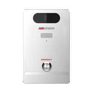 Estación de Alarma de Pánico / Cámara de 4 Megapixel / Micrófono Integrado / Exterior IP65 / Protección IK10 / PoE / 10 mts IR  / Entradas y Salidas de Alarma