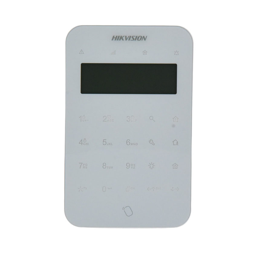 (AX PRO) Teclado Inalámbrico con Pantalla LCD para Armado y Desarmado / Funciones de Automatización para control de Relevadores