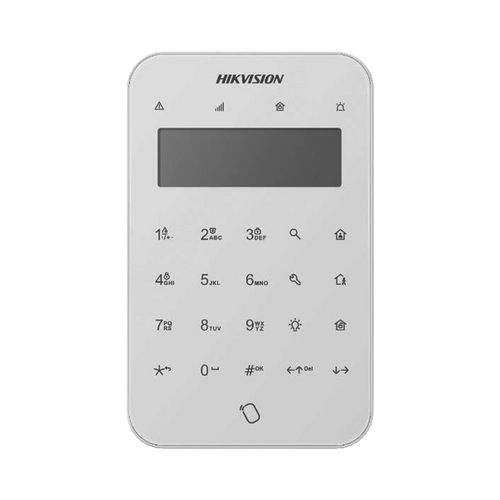 (AX PRO) Teclado Inalámbrico con Pantalla LCD para Armado y Desarmado / Funciones de Automatización para control de Relevadores