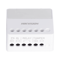 (AX PRO) Relevador Inalámbrico / 1 Entrada de Alarma 24/7 / 1 Salida de Relevador 0 a 36 Vcc (Max. 5 A)