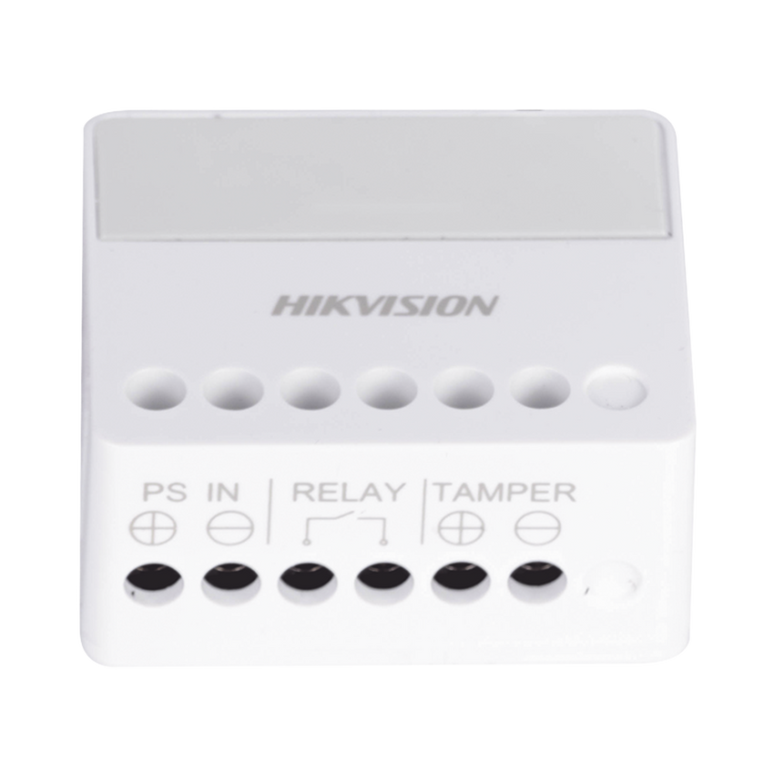 (AX PRO) Relevador Inalámbrico / 1 Entrada de Alarma 24/7 / 1 Salida de Relevador 0 a 36 Vcc (Max. 5 A)