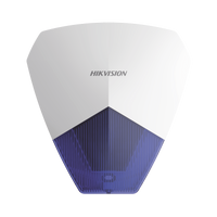 Sirena Estrobo Cableada Hikvision / Ideal para cualquier Panel de Alarma / Azul / 105 dB / Proteccón IP54