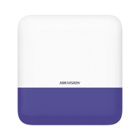 (AX PRO) Sirena Inalámbrica con Estrobo Azul para Exterior IP65 / 110 dB