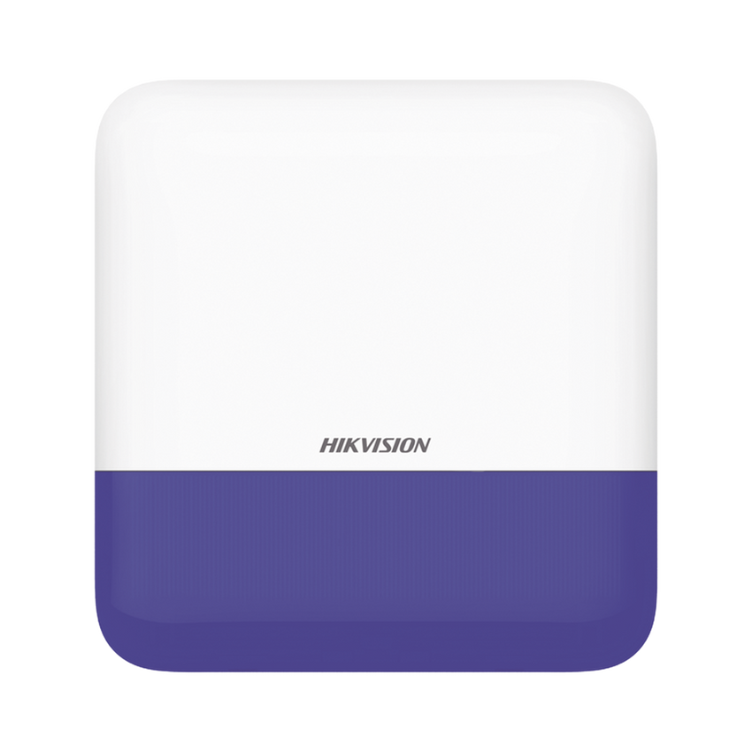 (AX PRO) Sirena Inalámbrica con Estrobo Azul para Exterior IP65 / 110 dB