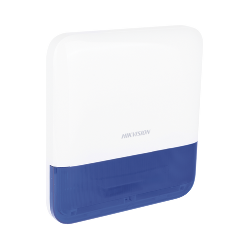 (AX PRO) Sirena Inalámbrica con Estrobo Azul para Exterior IP65 / 110 dB