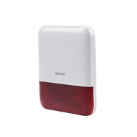 (AX PRO) Sirena Inalámbrica con Estrobo Rojo para Exterior IP65 / 110 dB