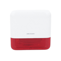 (AX PRO) Sirena Inalámbrica con Estrobo Rojo para Exterior IP65 / 110 dB