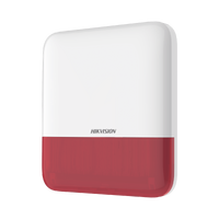 (AX PRO) Sirena Inalámbrica con Estrobo Rojo para Exterior IP65 / 110 dB