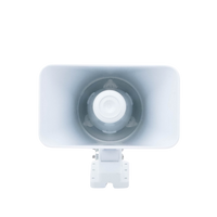 Sirena Cableada / Ideal para Cualquier Panel de Alarma (No Importa la Marca) / 30 Watts / 120 dB de Sonido / Protección IP65 (Exterior) / Material: Policarbonato