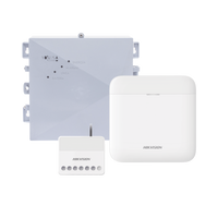 (AX PRO + YONUSA) KIT de Alarma AX PRO / Incluye: 1 Hub con bateria de respaldo / 1 Energizador 2500Mts Lineales / 1 Relevador  0 a 36 Vcc (Max. 5 A) con Entrada de Alarma 27/7