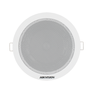 Altavoz Montaje en Plafón | 6 Watts | 100 V | Rejilla de Metal | Color Blanco | Uso Interior