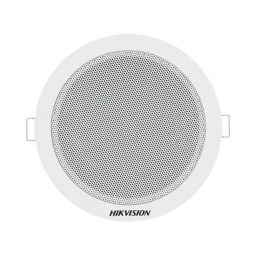Altavoz Montaje en Plafón | 6 Watts | 100 V | Rejilla de Metal | Color Blanco | Uso Interior
