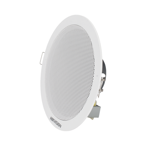Altavoz Montaje en Plafón | 6 Watts | 100 V | Rejilla de Metal | Color Blanco | Uso Interior