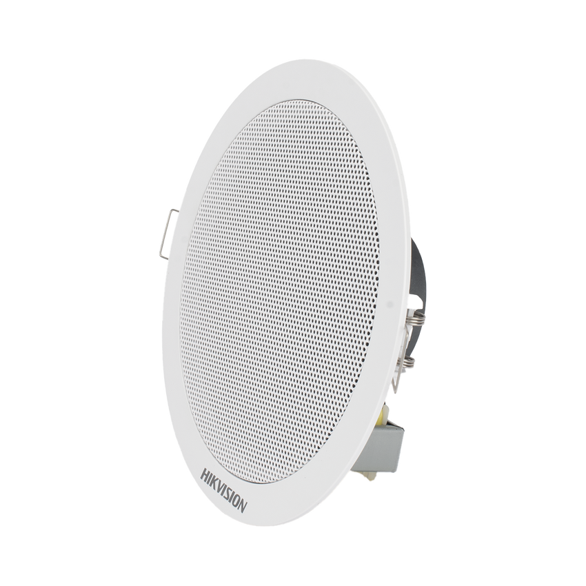 Altavoz Montaje en Plafón | 6 Watts | 100 V | Rejilla de Metal | Color Blanco | Uso Interior