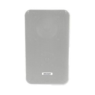 Altavoz Tipo Columna | 20 Watts | 100 V | Rejilla de Metal | Color Blanco | Montaje en L | Exterior IP66