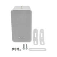 Altavoz Tipo Columna | 20 Watts | 100 V | Rejilla de Metal | Color Blanco | Montaje en L | Exterior IP66