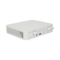 Amplificador | Bluetooth | 2 Canales con Control de volumen Independiente | 30 W por Canal | Salida 4-8 &Omega; x 2 | 100V COM x 2 | Una Zona | Música Ambiental