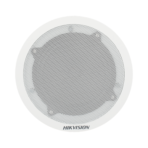 Altavoz Secundario para Montaje en Plafón | 3 Watts | 8 Ohms | Compatible con DS-QAZ1203G1-BE | Uso en Interior  | No Requiere Alimentación Externa