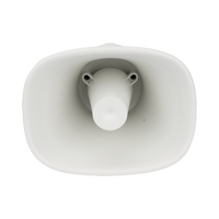 Bocina (Altavoz IP ) | Tipo Trompeta | 25 Watts | 24VCD | Exterior IP67 | Metal | Entrada de alarma | Voceo en tiempo real | Calendarización de audios | Síntesis de Voz (TTS)