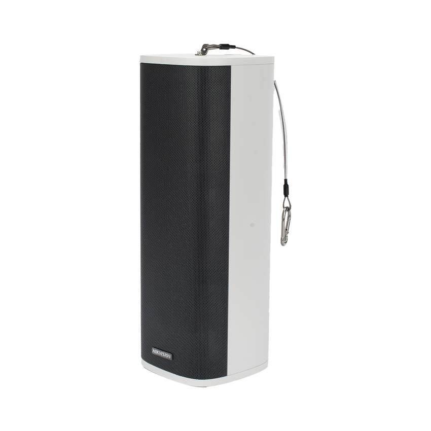Bocina (Altavoz IP) | Tipo Columna | 60 Watts | Exterior IP66 | Entrada de alarma |  Voceo en tiempo real | Calendarización de audios | Micrófono y altavoz integrado