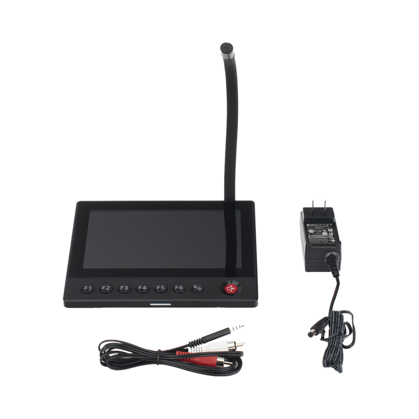 Micrófono IP | 12 VCD |  Pantalla Touch 7" | Transmisión en Tiempo Real | Integración con HikCentral Professional