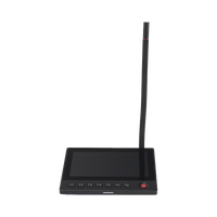 Micrófono IP / 12 VCD /  Pantalla Touch 7" / Transmisión en Tiempo Real / Integración con HikCentral Professional