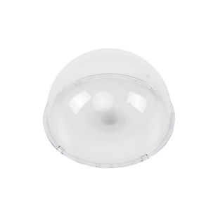 Burbuja Transparente para Domos Fijos IP o TURBOHD / Compatible con epcom / HIKVISION / Soporta IP66 / IK10