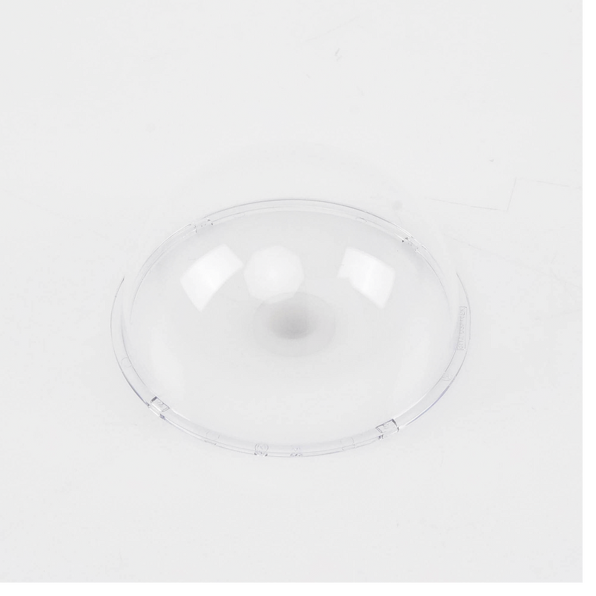 Burbuja Transparente para Domos Fijos IP o TURBOHD / Compatible con epcom / HIKVISION / Soporta IP66 / IK10