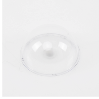 Burbuja Transparente para Domos Fijos IP o TURBOHD / Compatible con epcom / HIKVISION / Soporta IP66 / IK10
