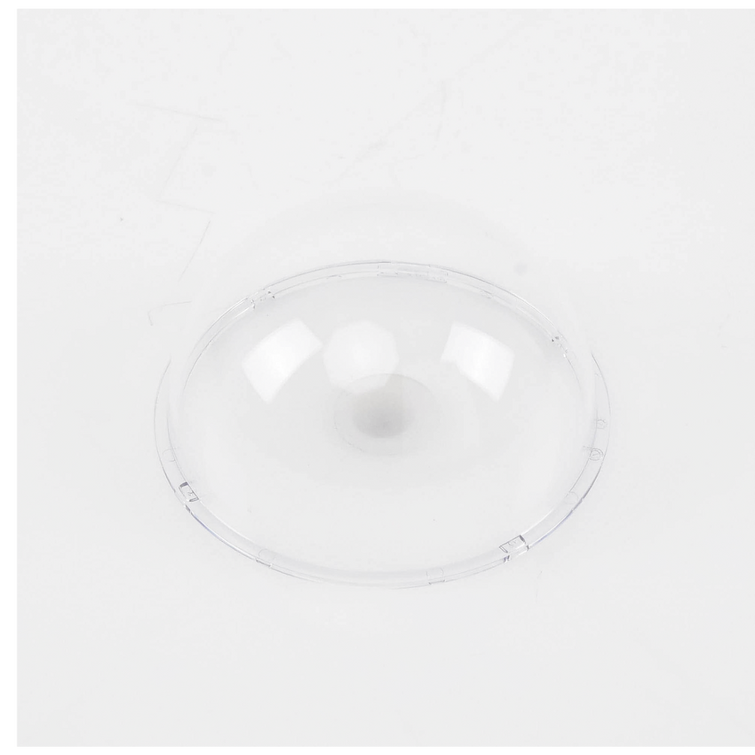 Burbuja Transparente para Domos Fijos IP o TURBOHD / Compatible con epcom / HIKVISION / Soporta IP66 / IK10