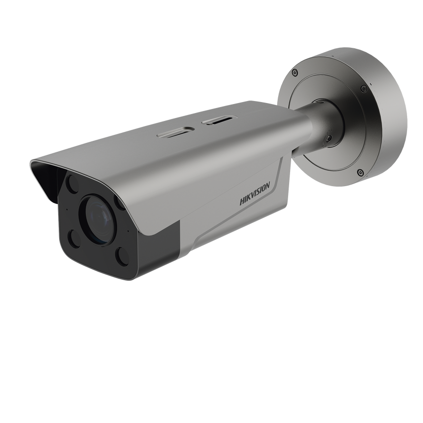 Bala IP 4 Megapixel ANPR para Control de Acceso / Lente Mot. 2.8 mm - 12 mm / Reconocimiento y Captura de Placas Vehiculares / IP67 / IK10 / PoE / Alarmas I/O