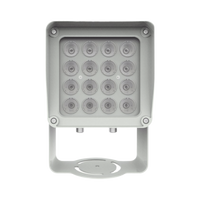 Lampara IR de Luz Estroboscópica / 16 Lámaras LED / Distancia Efectiva 16 a 25 Metros / Cobertura 10°