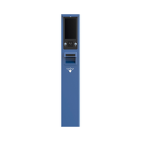 Estación de Entrada de Tickets / Pantalla LCD 10.1 Pulgadas 1080P / Lector de Tarjetas IC y CPU / Impresión Térmica / Protocolo TCP/IP / IP54 / Sistema Operativo Linux Embebido