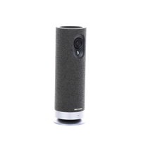 Cámara de Videoconferencia Portátil / Resolución de 2 Megapixel (Full HD) / 4 Micrófonos / Altavoz 5 W / Conexión USB / Control Remoto / Plug and Play  / Movimiento PTZ