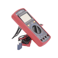 KIT Multímetro Digital DT9205A 600 Vcc /  Vca  CATII,  con Pantalla LCD. Incluye Batería ER-9V de 9V